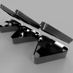 Snooker chalk case