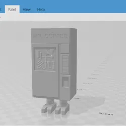 SpaceBalls VINTAGE Style Mr Coffee Gonk Droid CUSTOM