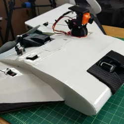 Spacer and Pan Tilt top piece for RunCam Eagle2 Pro