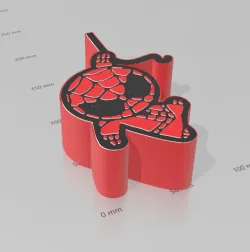 Spider-Man light box cartoon Spiderman lithophane box