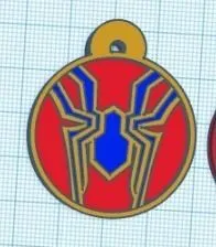 spiderman keychain