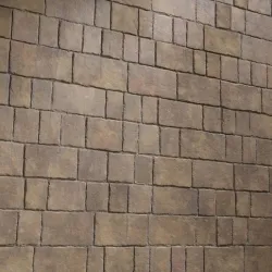 Square stone wall texture roller