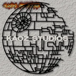 Star Wars death star Wall Art starwars Wall Decor