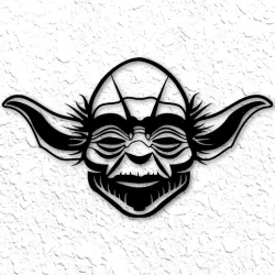 Star Wars Yoda Wall Art starwars Wall Decor