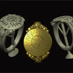 supernatural spn ring