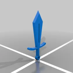 Sword Keychain