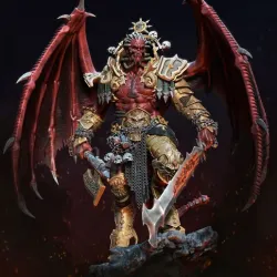 The Daemon Primarch Angron