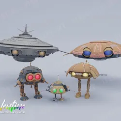 The Fix-Its Robots - Batteries Not Included