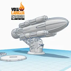 Thermonuclear missile - Astra Large missile - on rail