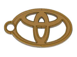 Toyota keychain