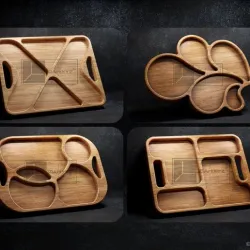 Trays Pack - CNC Files for Wood (svg, dxf, eps, ai, pdf)