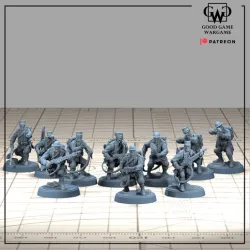 Trench Lions-SQ1-10 Models