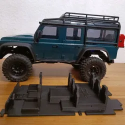 TRX 4m Defender interior