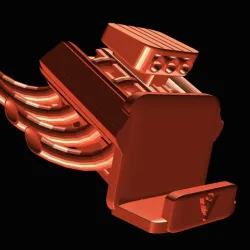 V8 Engine Phone Stand
