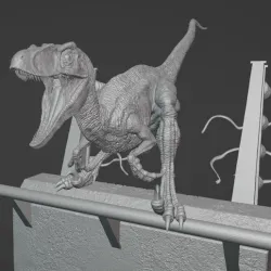 Velociraptor IV (Dinosaur) | (Dinosaur) Raptor Breakout