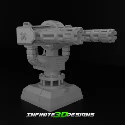 war games defence turret mini guns