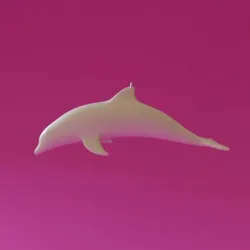 Whale keychain