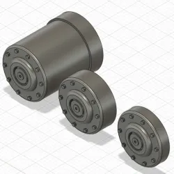 Wheel hub German truck