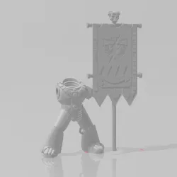 White Scars banner V Legion