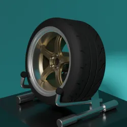 Work T5r style rims 1/64