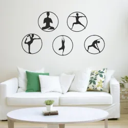 Yoga Positions Collection - Wall Art Decor
