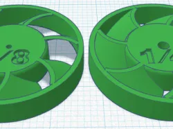 1/8" and 1/4" CNC Bit Fan 3"