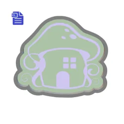 1pc Fairy House Bath Bomb Mold