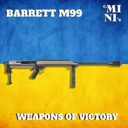 3D MODEL Barrett M99