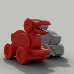 3D Printed Duck (Solid Model)