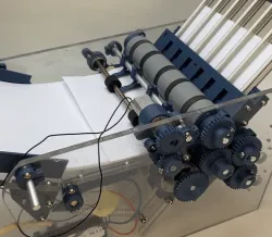 3D printed Paper folding machine