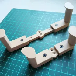 Adjustable Length Quad Drone Hanger
