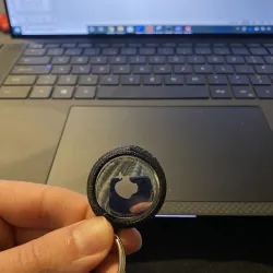 Airtag cover for keyring
