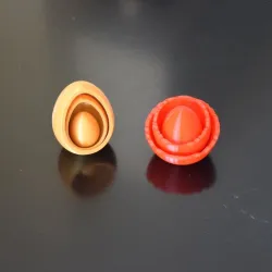 An egg within an egg within a 3D egg