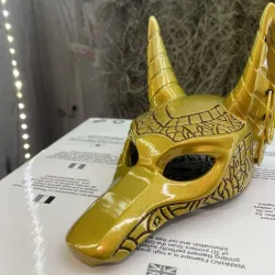antique dog mask,for decoration