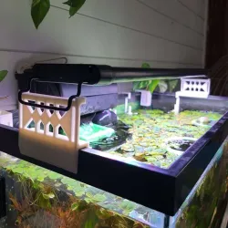 Aquarium Light Riser for Rimmed Tank