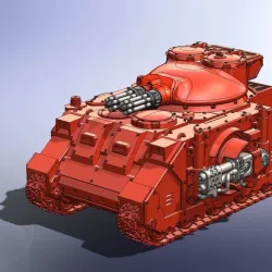Assault Cannon for Baal 28mm
