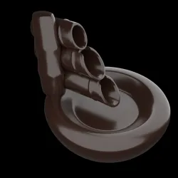 Bambue type incense burner