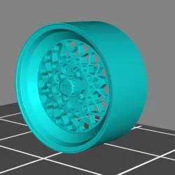 BBS E30 1/24 Rims 15'' Conversion