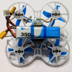 Beta65/75X TPU Battery Holder - Trashcan Beta65X Beta75X Mobula7 Whoop