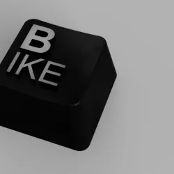 Bike or Nerd MTB valve cap - 3D-printed stylish accessory for bicycle valves