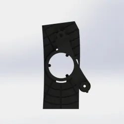 BMW 7 Series F01 F02 F04 Front Bumper Side Camera Bracket Right