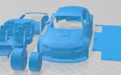 BMW M4 GTR Street Printable Car