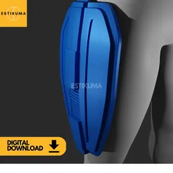 Bo Katan - Hip Plates - Digital 3D Model (download) - STL ONLY