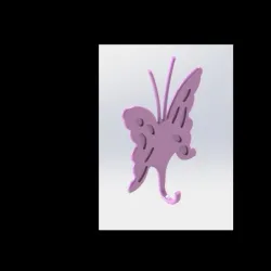 Butterfly Hook for Keys