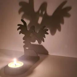CANDLE HOLDER - GHOST
