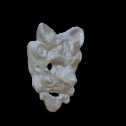 Cat eared goblin mask