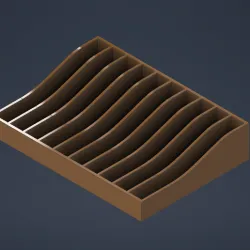 Console game organizer