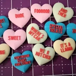 Conversation Hearts - Dude Where's My Car edition