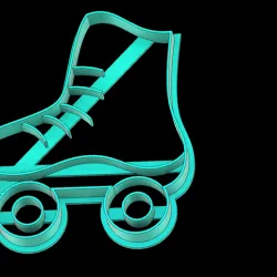 cookie cutter cookie cutter 8cm fondant roller skate roller skate