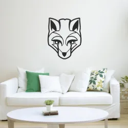 Cool Fox Face - Wall Art Decor